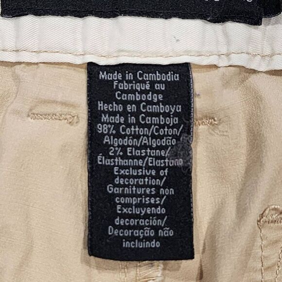 Calvin Klein Jeans Women's  Shorts, Ivory Beige Size 6 - Picture 10 of 11